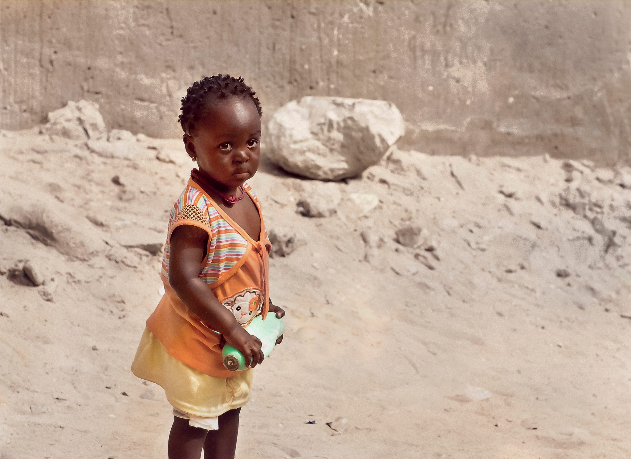 Small Girl in Kinshasa